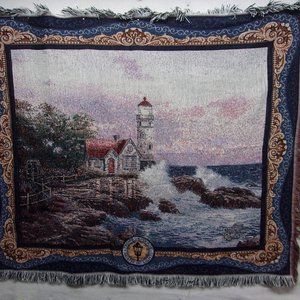 THOMAS  KINKADE 48X60 BLANKET